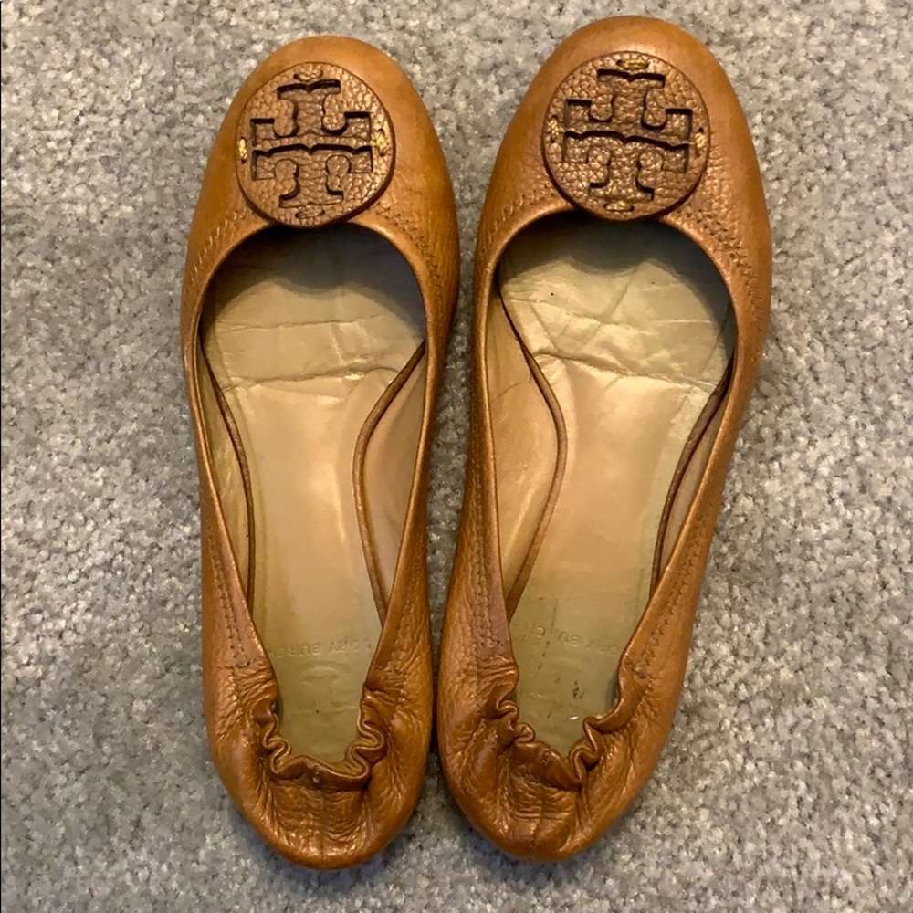 Tory Burch Reva leather flats